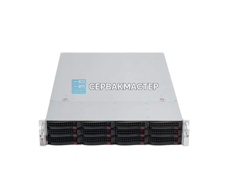 Серверный корпус Supermicro CSE-826 (2U, 12 LFF, 2x БП 920W) [826BE1C-R920LPB] б/у