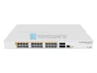Управляемый L3-коммутатор MikroTik CRS328-24P-4S+RM: 24x RJ45 1 Гбит/с, 4x SFP+ 10 Гбит/с, PoE