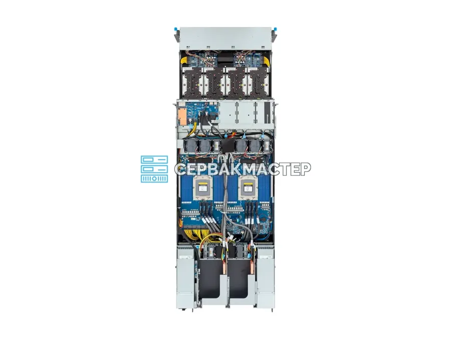 GIGABYTE G593-ZX1-AAX1 — GPU-сервер 5U с 8× AMD Instinct MI300X 192GB