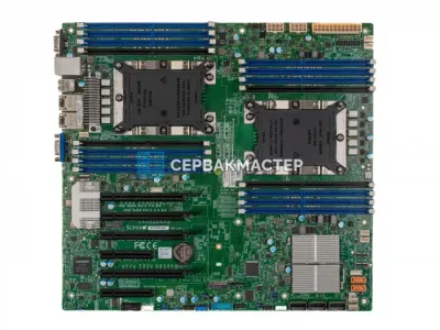 Серверная материнская плата Supermicro X11DPI-NT (E-ATX, 2х LGA3647, 16 DIMM) [MBD-X11DPI-NT] — купить в СервакМастер