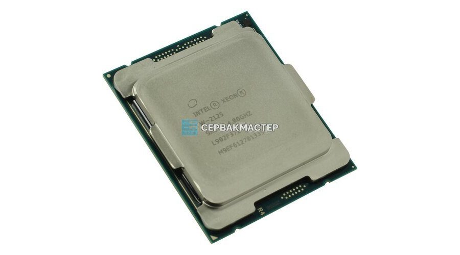 Процессор Intel Xeon W-2125 (4c/8t, 4GHz-4.5GHz, 120W)