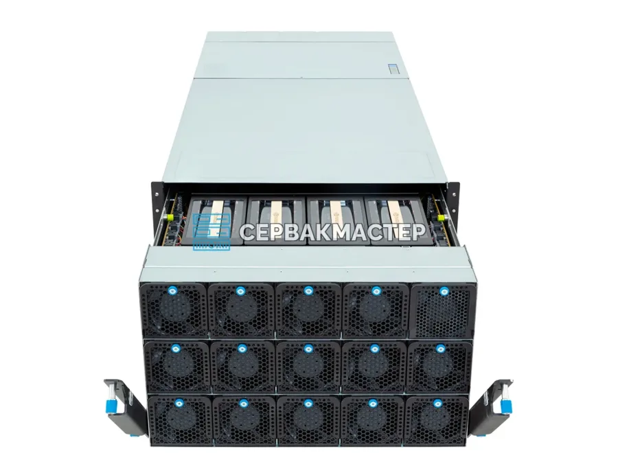 GPU-сервер GIGABYTE G893-SD1-AAX5 на 8× NVIDIA B200 SXM 180GB (8U, 1440 ГБ HBM3e)