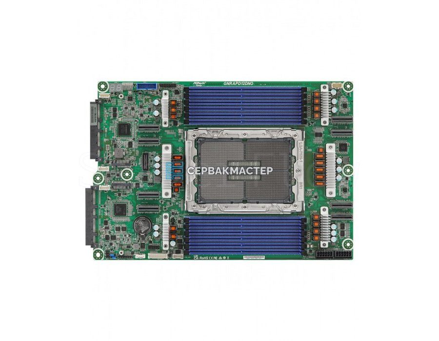 Материнская плата Gigabyte TRX50 AERO D Rev 1.2 (E-ATX, sTR5, 4 DIMM) — купить в СервакМастер