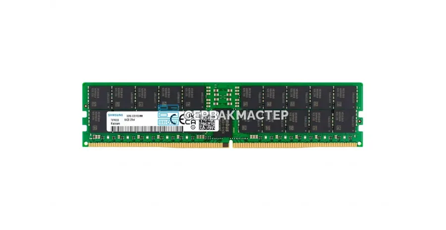 DDR5 ECC REG 256GB Samsung 4800MHz 2S2Rx4 [M321RBGA0B40-CWK] — купить в СервакМастер