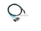 Кабель SFF8087 - 4x SATA 1м: разветвитель MiniSAS на четыре SATA-диска