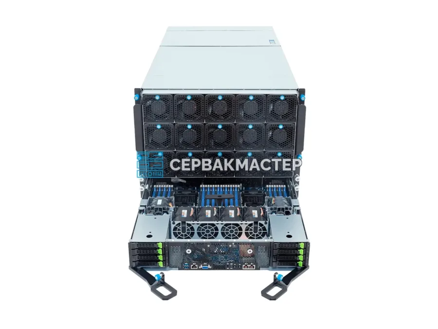 GIGABYTE G894-SD3-AAX7 — 8U GPU-сервер на 8× NVIDIA B300 SXM 180GB для обучения и инференса