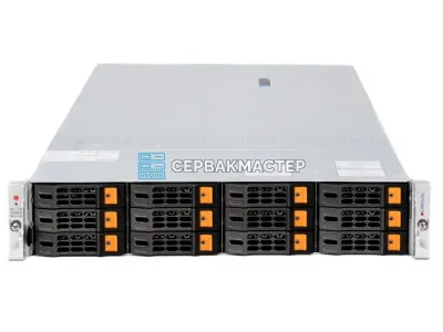 Supermicro AS-2025HS-TNR: 2× Radeon AI PRO R9700 32GB + 2× EPYC 9124 — AI-сервер в СервакМастер