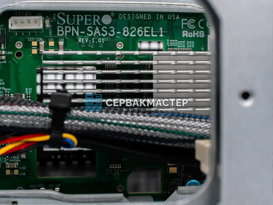 Серверный корпус Supermicro CSE-826 (2U, 12 LFF, 2x БП 920W) [826BE1C-R920LPB]