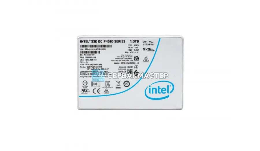 SSD-накопитель HPE 200GB 2.5" SAS 12Gb/s [EO0200JEFPD]