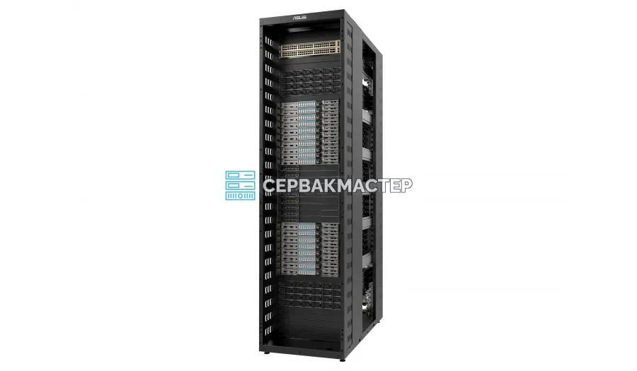 Supermicro 4125GS-TNRT: 8× NVIDIA H100 80GB + 2× AMD EPYC 9354 — купить AI-сервер в СервакМастер
