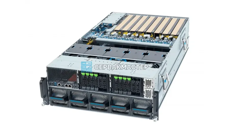 Купить Supermicro 2029GP-TR: 6× AMD Instinct MI100 32GB + 2× Intel Xeon Platinum 8260 | СервакМастер