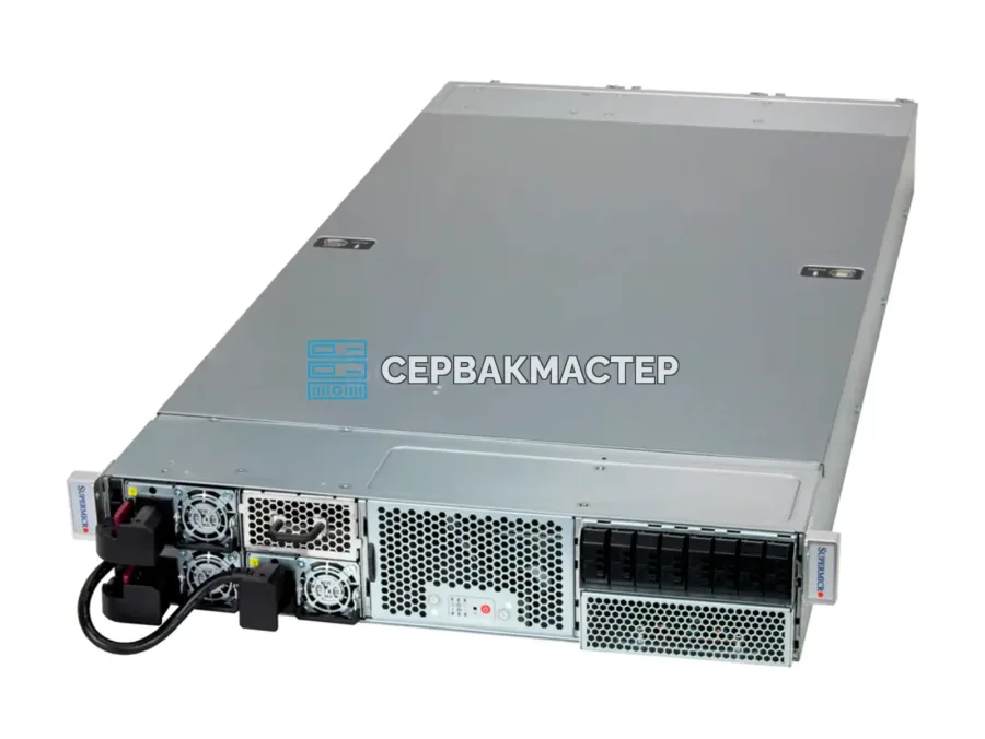 Сервер Supermicro SYS-212GB-NR с 4× NVIDIA H200 NVL 141GB