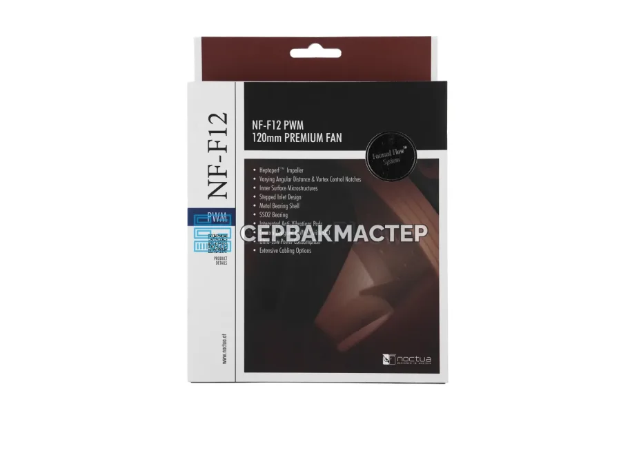 Вентилятор Noctua NF-F12 PWM 120mm для корпуса и радиатора