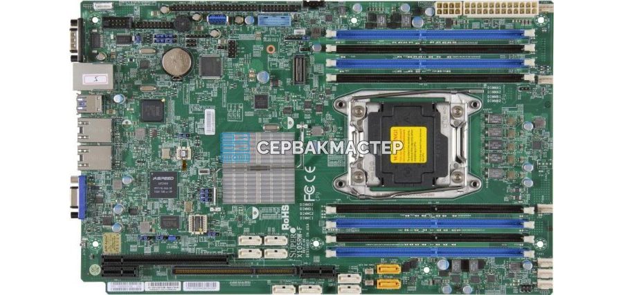 Материнская плата ASRock Rack GENOAD8X-2T/BCM EEB SP5 8 DIMM DDR5 — купить в СервакМастер