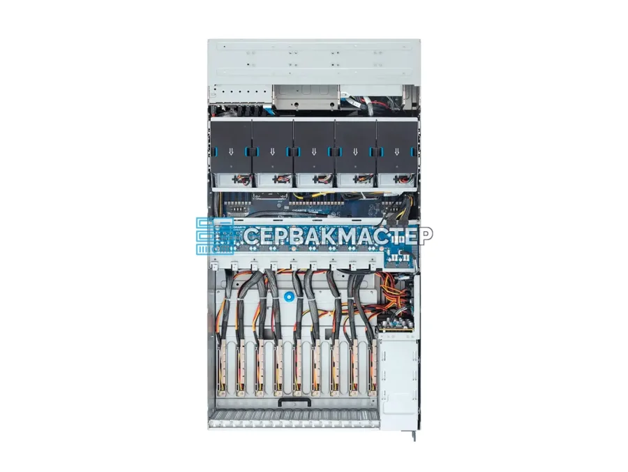 GPU-сервер GIGABYTE XL44-SX0-AAS2 на 8x NVIDIA H200 NVL 141GB, 1128 ГБ HBM3e