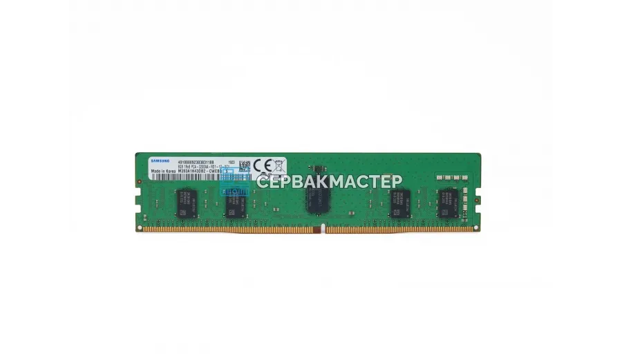 Модуль памяти 16GB DDR4 ECC UDIMM Samsung 2400MHz 2Rx8 [M391A2K43BB1-CRC] — купить в СервакМастер