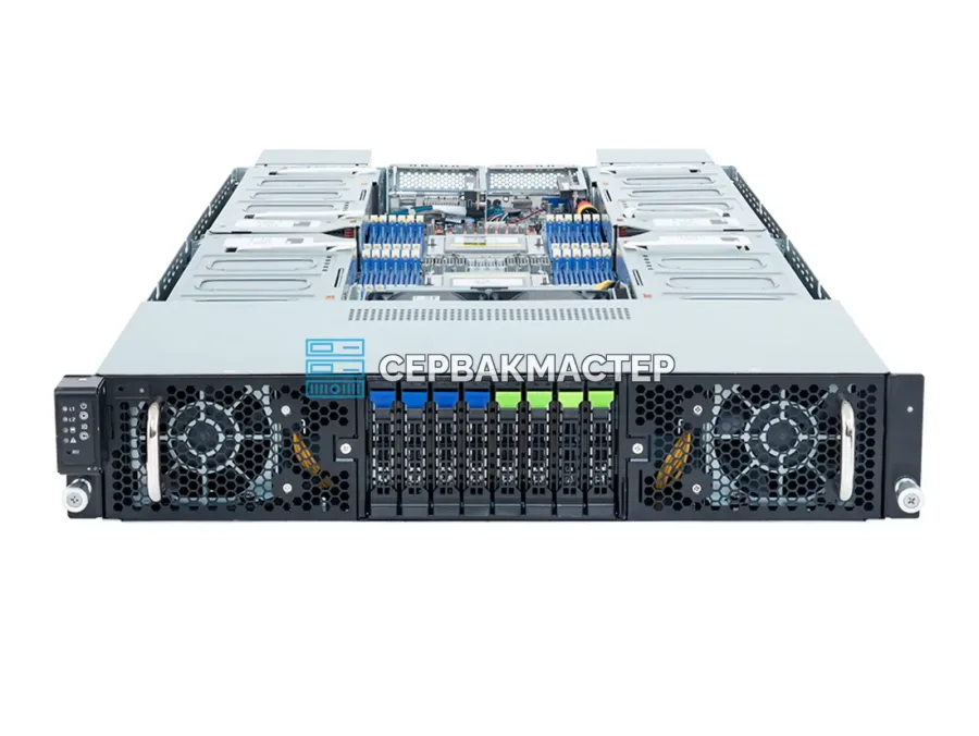 GPU-сервер GIGABYTE G294-Z42-AAP2: 4× RTX PRO 6000 BSE 96GB, 2× EPYC 9115, 768GB RAM