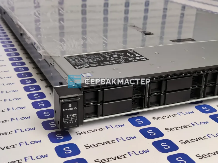 Сервер HP DL360G10 8SFF (2x Gold 6134, 48GB, P408i-a 2GB)