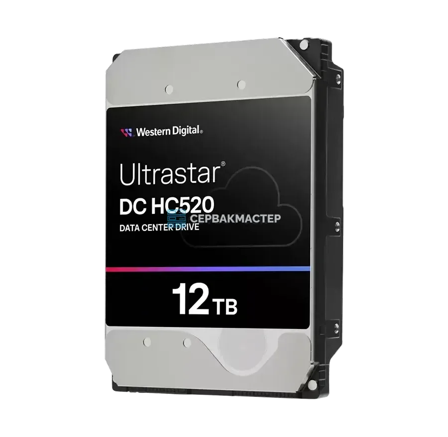Жесткий диск WD Ultrastar DC HC520 12TB 3.5" SAS 12GB/s [0F29562]