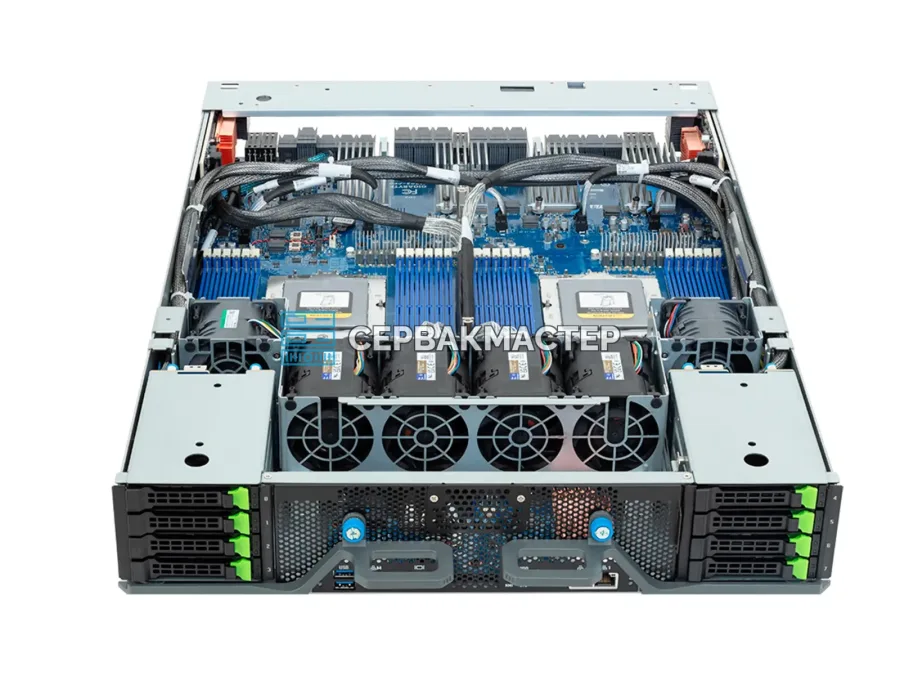 GIGABYTE G893-ZD1-AAX3 — GPU-сервер с 8× NVIDIA H200 SXM 141GB