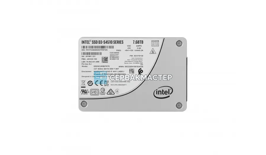 SSD-накопитель Kioxia (HPE) CM6-R 960GB 2.5" U.2 [KCM6XRUL960G]