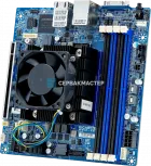 Материнская плата Gigabyte MB12-CE0 Rev 100 (Mini-ITX, FCBGA2227, 4 DIMM) — купить в СервакМастер