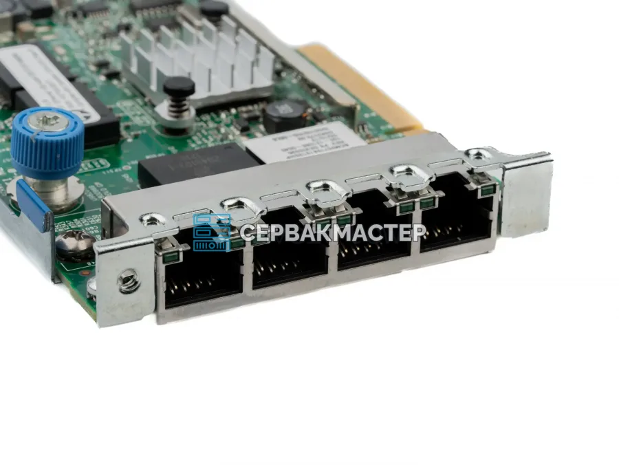 Сетевой адаптер HP FlexibleLOM 331FLR [634025-001] 4x1GbE RJ45 — купить в СервакМастер