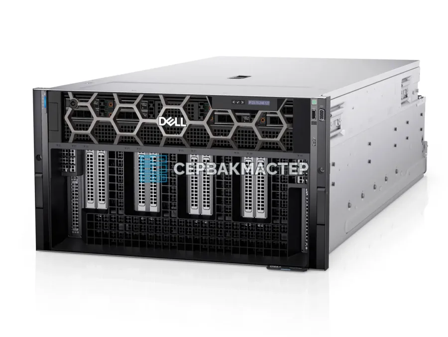 Сервер DELL PowerEdge XE9680 (8× H100 SXM 80GB) для обучения и инференса ИИ