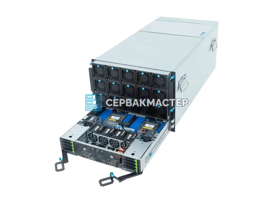 GIGABYTE G894-ZD3-AAX7 — GPU-сервер 8U с 8× NVIDIA B300 SXM 288GB