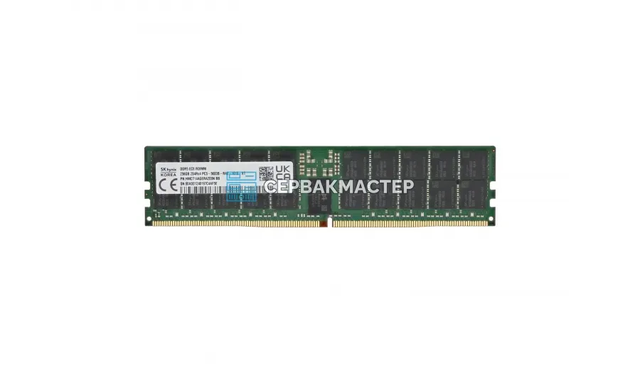 Модуль памяти Micron 8GB DDR4 ECC REG 2933MHz 1Rx8 MTA9ASF1G72PZ-2G9 — купить в СервакМастер