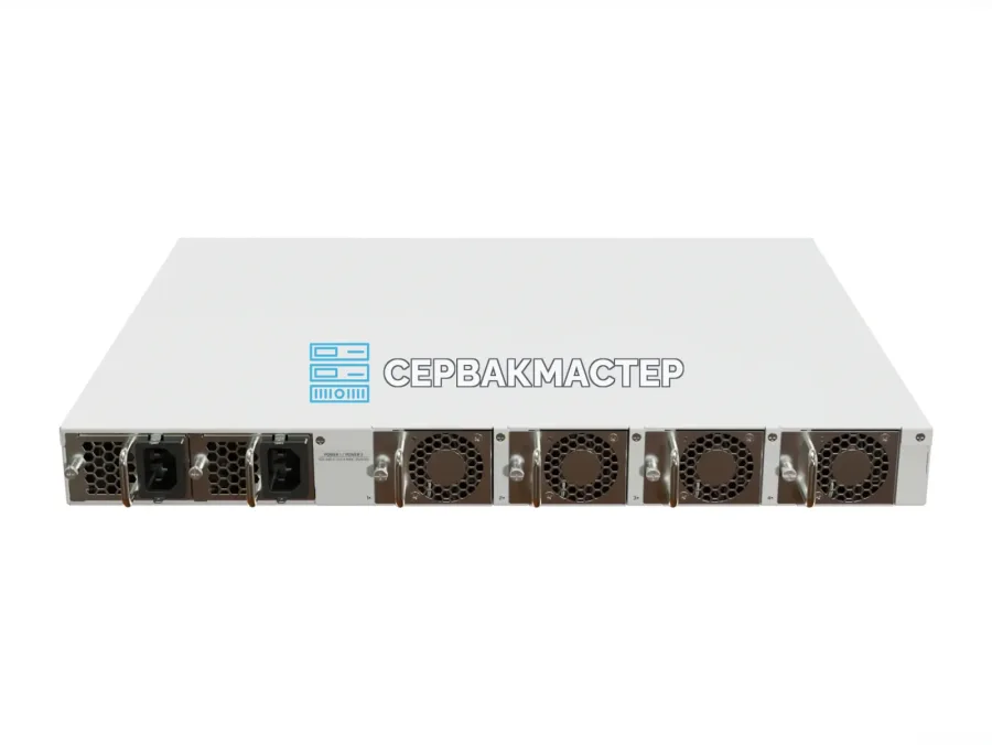 Коммутатор MikroTik CRS520-4XS-16XQ-RM: 16x QSFP28 100 Гбит/с, 4x SFP28 25 Гбит/с, 2x RJ45 10 Гбит/с