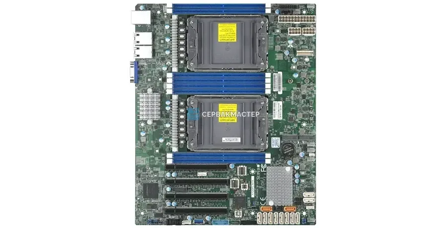 Материнская плата Supermicro X12DPL-NT6 (2x LGA4189, 3rd Gen Intel Xeon, ATX) — купить в СервакМастер