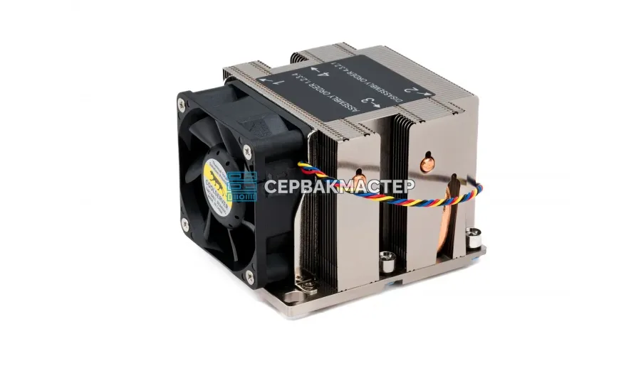 Кулер COOLSERVER SNK-P0068AP4 (2U, Active, LGA3647 Square ILM, 240W)