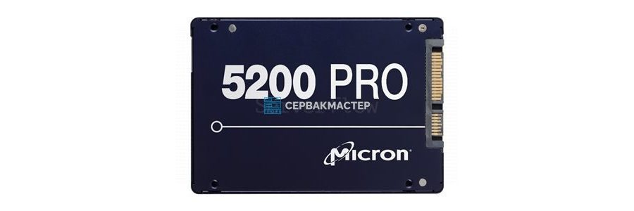 SSD-накопитель Micron 5400 PRO 7.68TB 2.5" 6Gb/s [MTFDDAK7T6TGA-1BC1ZTAYY]