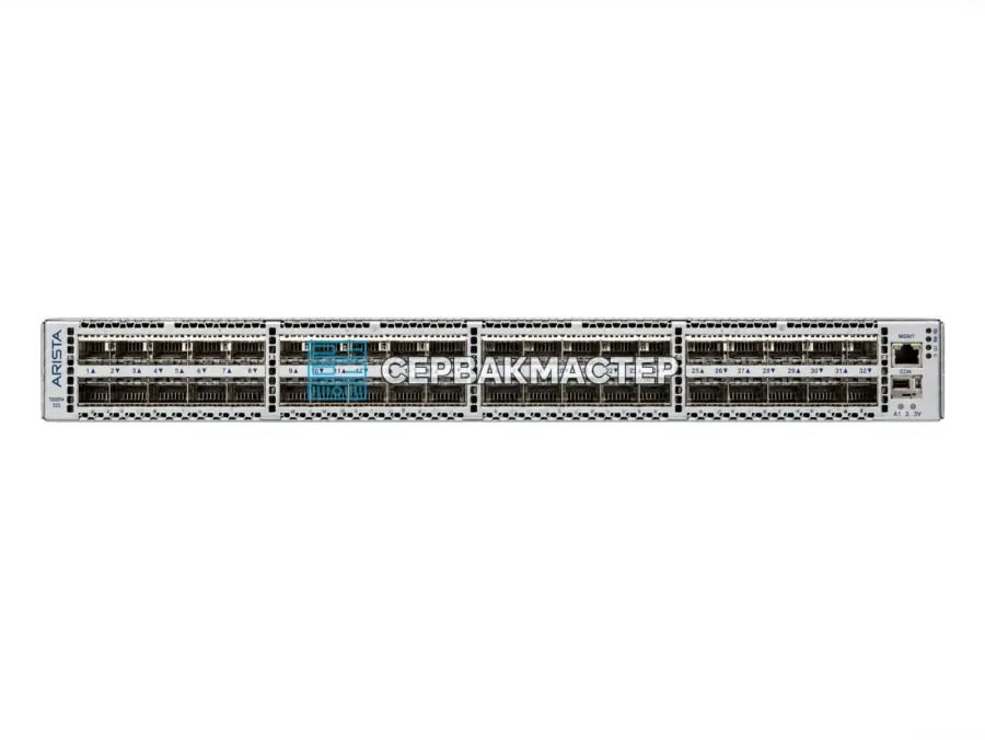 Коммутатор Arista DCS-7050PX4-32S-F (32x OSFP 400 Гбит/с, 2x SFP+ 10 Гбит/с)