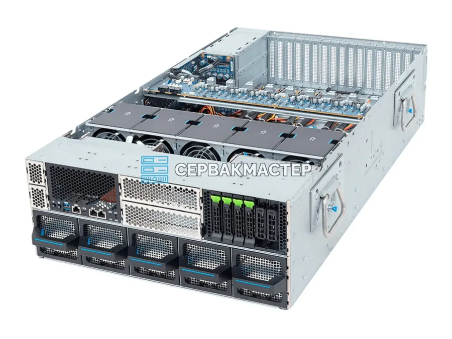 Сервер GIGABYTE XL43-ZX0-AAS2 с 8x NVIDIA H200 NVL 141GB, 4U, AMD EPYC