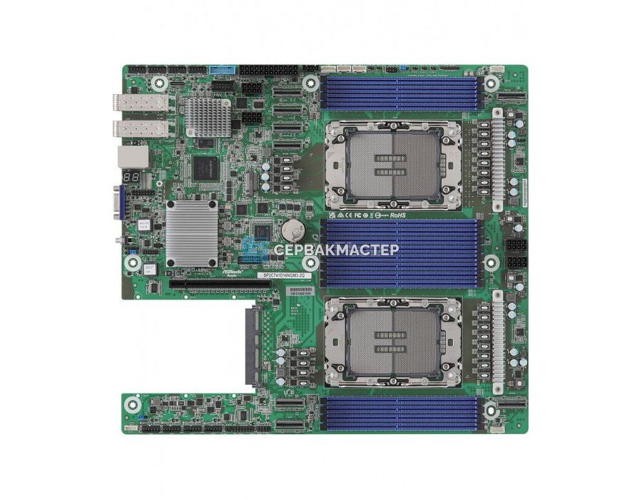 Серверная материнская плата Gigabyte MS33-AR1 Rev 1.x/3.x (E-ATX, LGA4677, 16 DIMM) — купить в СервакМастер