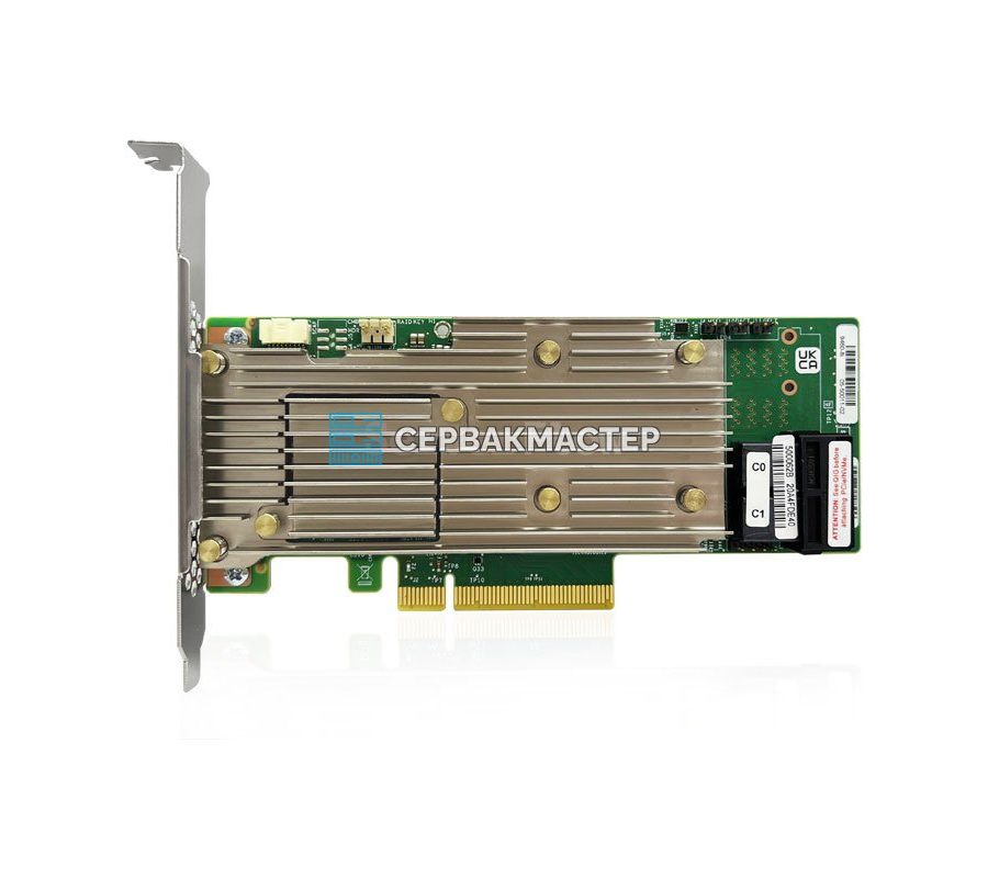 RAID-контроллер Broadcom MegaRAID 9460-8i (SAS3508, 12 Гбит/с, 2 ГБ кэша)