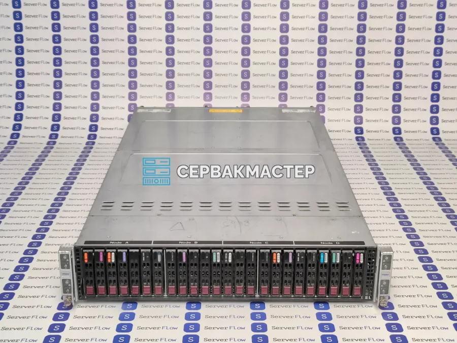 Блейд-сервер Supermicro SuperServer 2028TP-HTR-SIOM 2U, 4 узла, 8x Xeon E5-2699v4, 4 ТБ DDR4, 24x SSD 1.92 ТБ