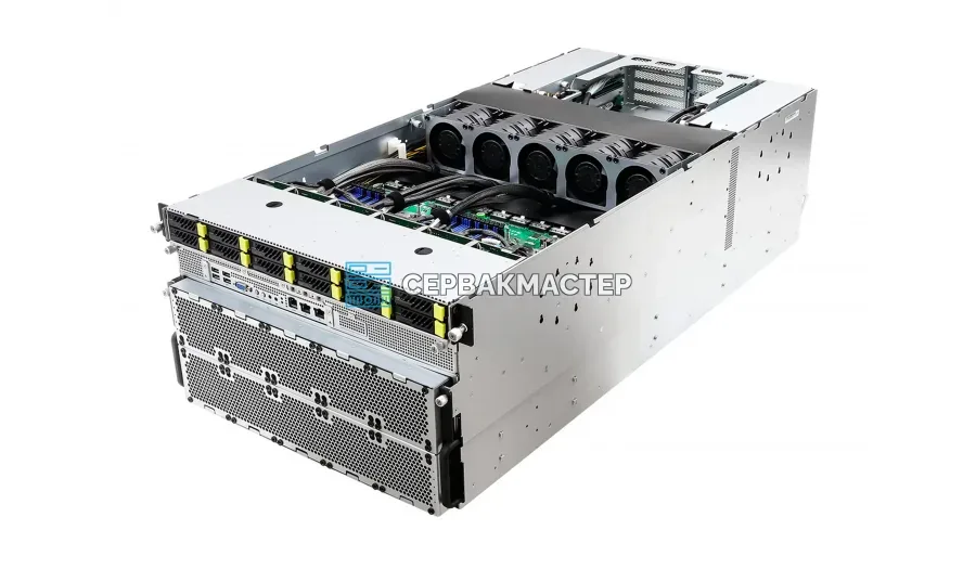 AI-сервер Phanteks Enthoo Pro 2 Server Edition: 4× AMD Instinct MI100 32GB, EPYC 7702, 512GB DDR4 ECC — СервакМастер