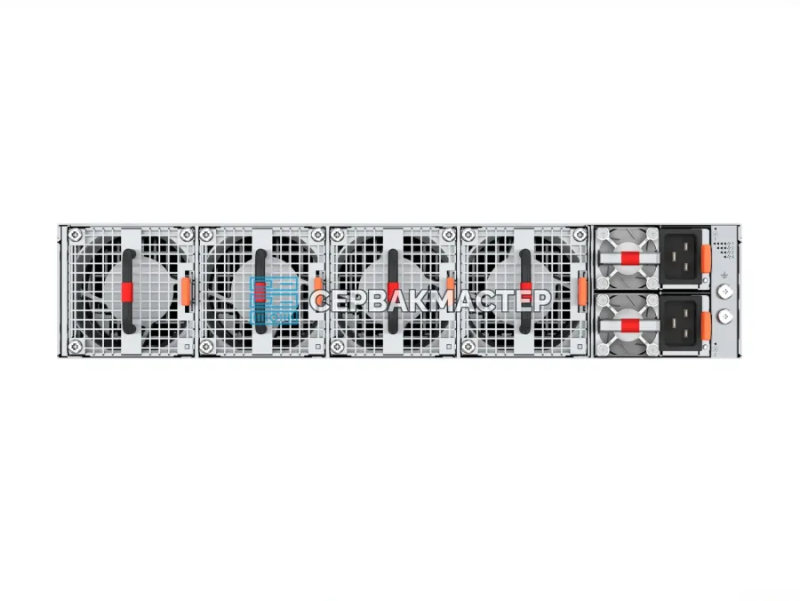 Коммутатор Dell PowerSwitch Z9664F-ON PS/IO Airflow: 64x QSFP56-DD 400 Гбит/с, 2x SFP+ 10 Гбит/с