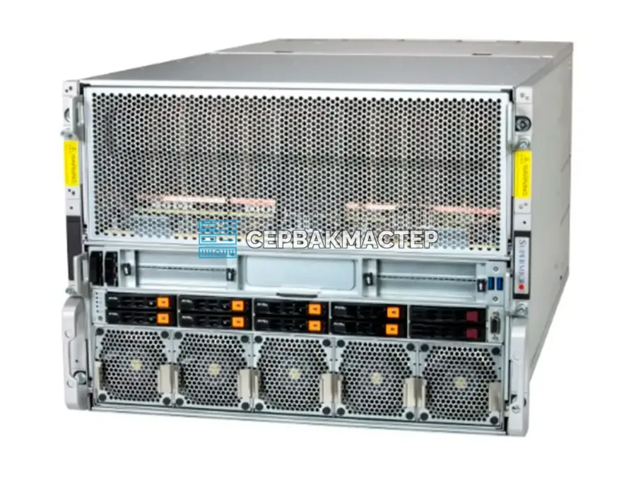 Сервер Supermicro AS-8126GS-TNMR: 8× AMD Instinct MI350X 288GB, 2304 ГБ HBM3e