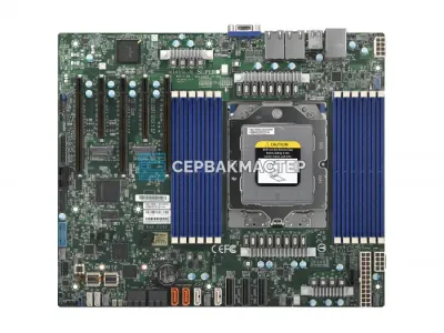 Серверная плата Supermicro H14SSL-N на сокет SP5, ATX, 12 DIMM DDR5 [MBD-H14SSL-N] — купить в СервакМастер