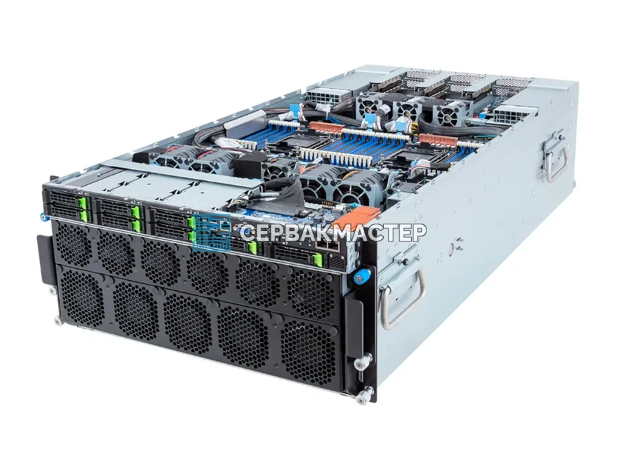 GIGABYTE G593-SD0-AAX1 — GPU-сервер 5U на 8× NVIDIA H100 SXM 80GB