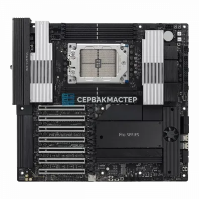 ASUS Pro WS WRX90E-SAGE SE (EEB, sTR5, 8 DIMM) — купить в СервакМастер