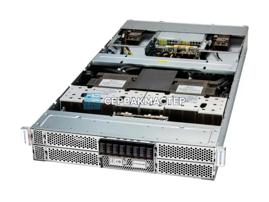 Сервер Supermicro ARS-221GL-NHIR на 2× NVIDIA GH200 144GB, 960GB RAM