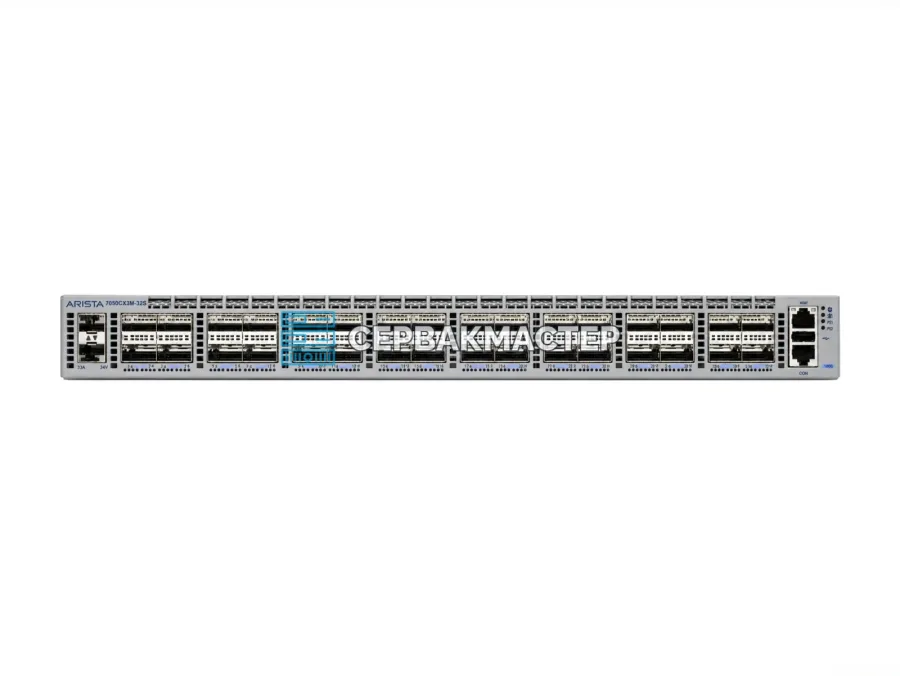 Коммутатор Arista DCS-7050CX3M-32S-F с MACsec: 32x QSFP28 100 Гбит/с и 2x SFP+ 10 Гбит/с