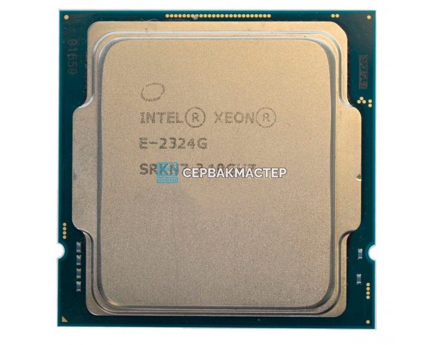 Процессор Intel Xeon E-2278G (8C/16T, 3.4-5.0GHz, 80W, SRFB2) — купить в СервакМастер