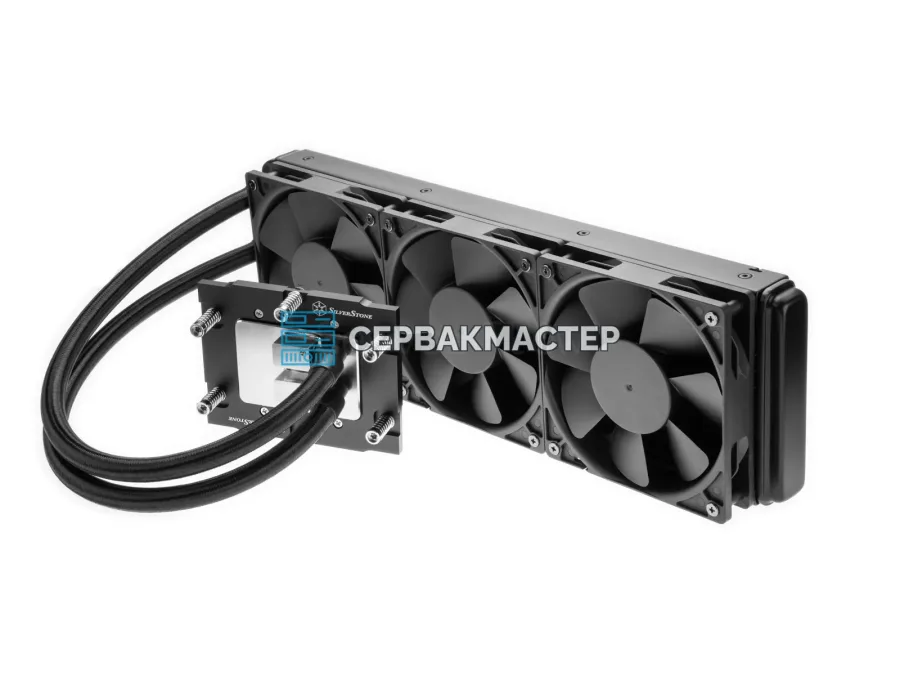 Жидкостное охлаждение SilverStone XE360-SP5 (SST-XE360-SP5) для AMD SP5, радиатор 360 мм