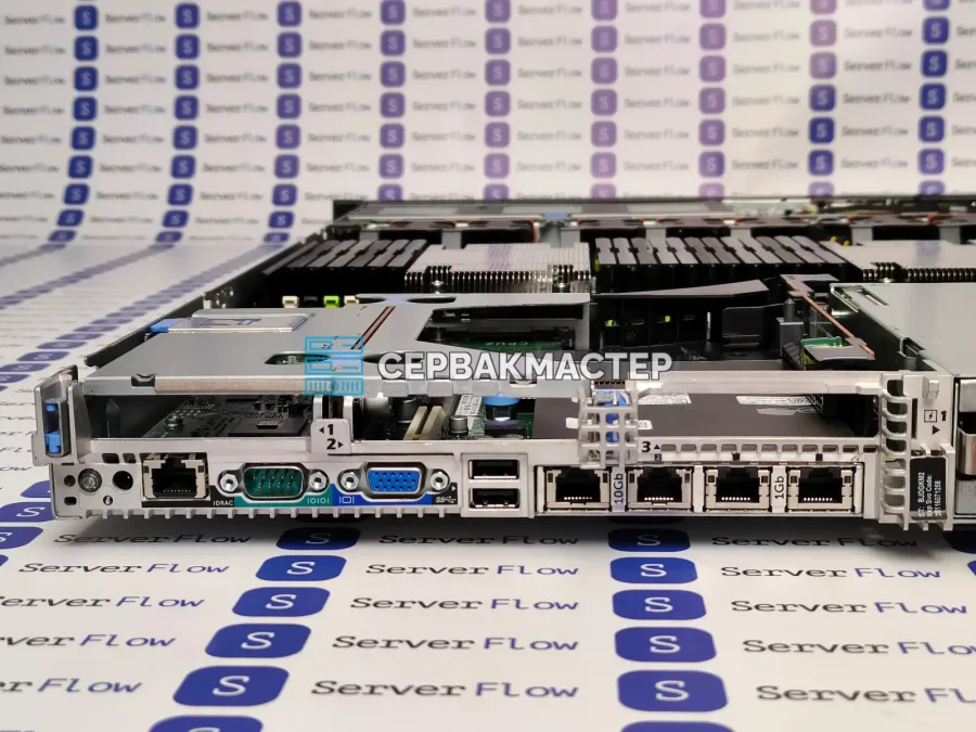 Сервер Dell R630 1U 8SFF с iDRAC8 и двумя Xeon E5 v3/v4 (SAS/SATA 12Gb/s)